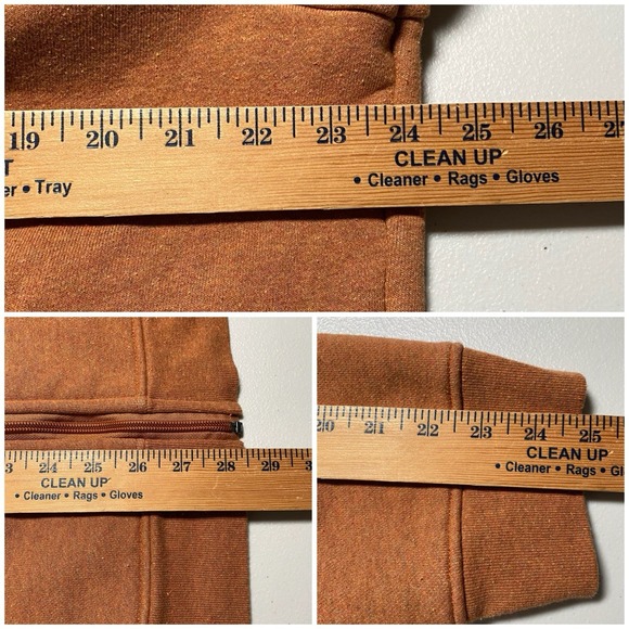 Patagonia Uprisal Hoodie XL Mens Full Zip Fertile Brown Skyline Stencil 39676 - Picture 3 of 7